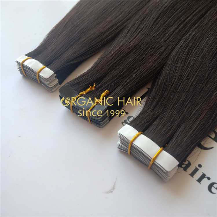 Cheap wholesale price remy human tape in hair extensions A137